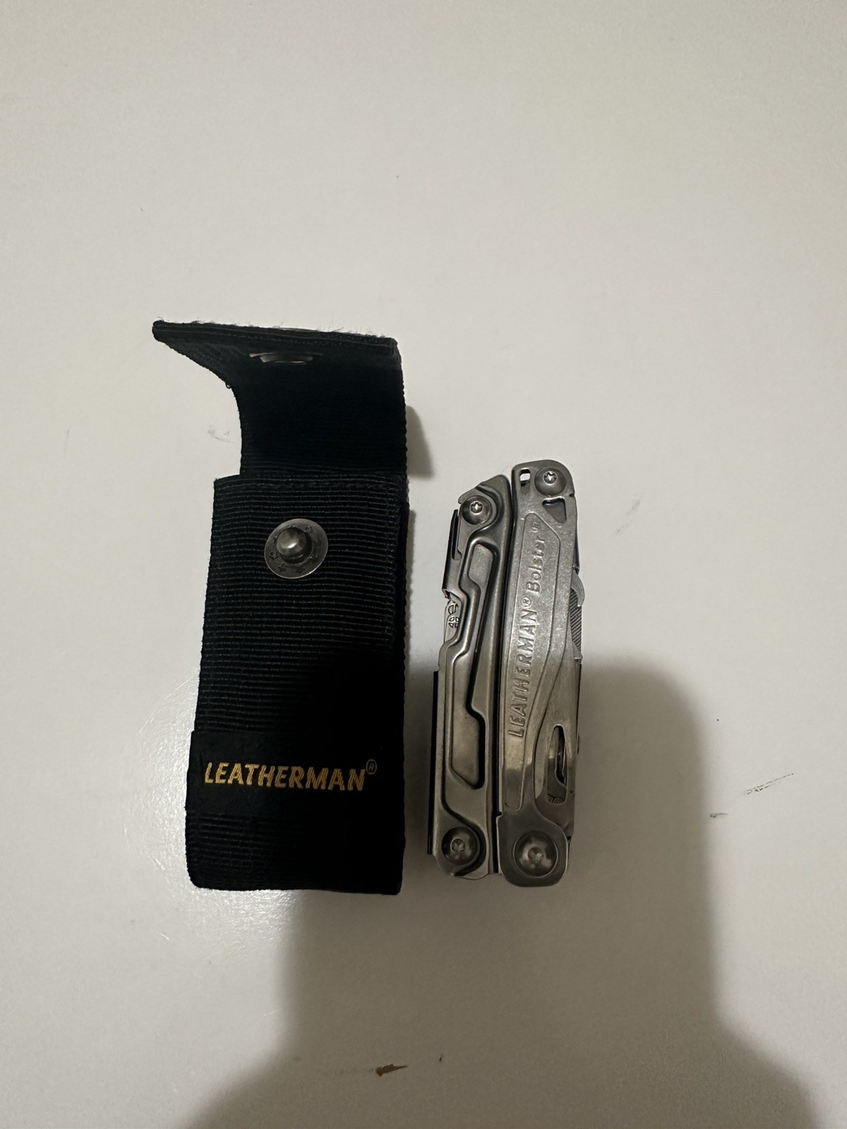Leatherman Bolster 13-in-1 Multi-tool Folding Pocket Knife with Pliers Stainless