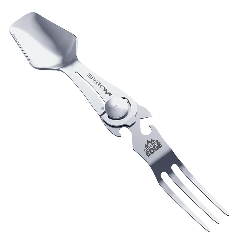Outdoor Edge ChowPal & ChowLite Multitool Fork Spoon Can Opener #CPL-10C-CWL-20C