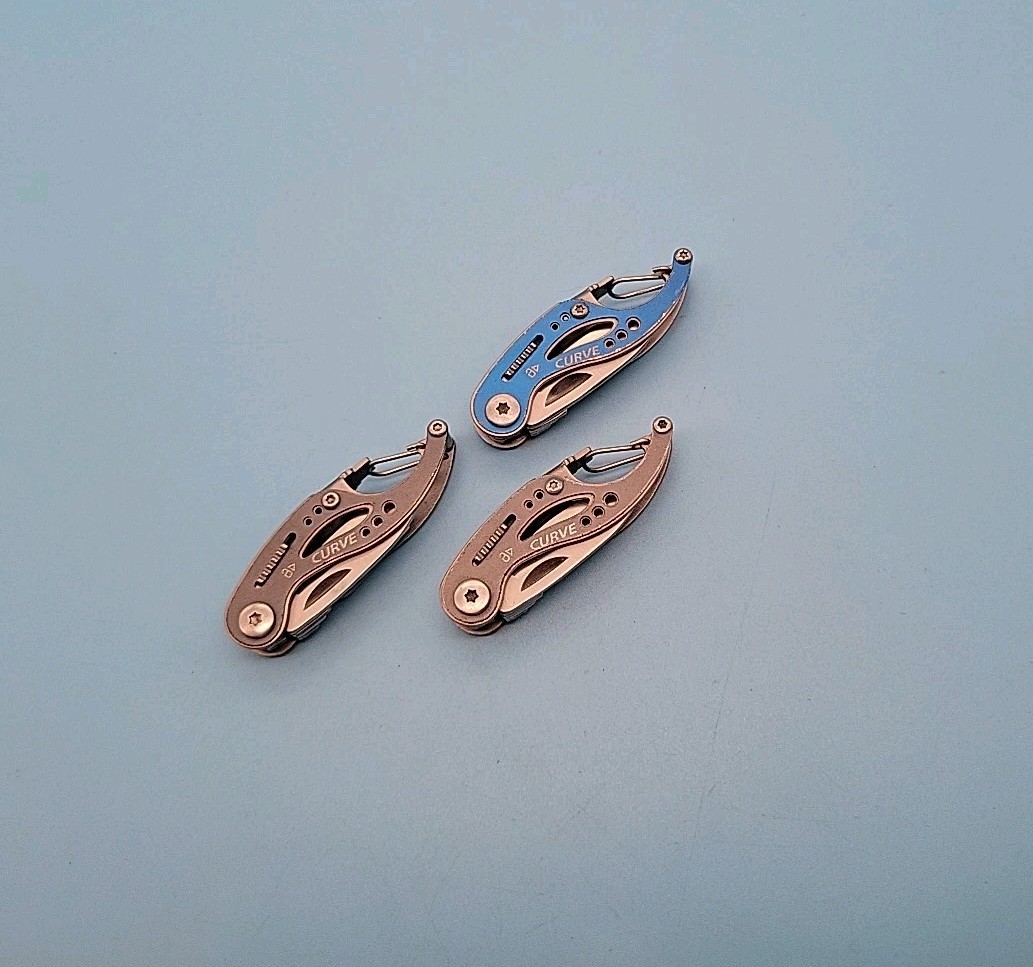 Gerber Curve Mini Multi-Tool – LOT OF 3 – Blade, File, Screwdrivers