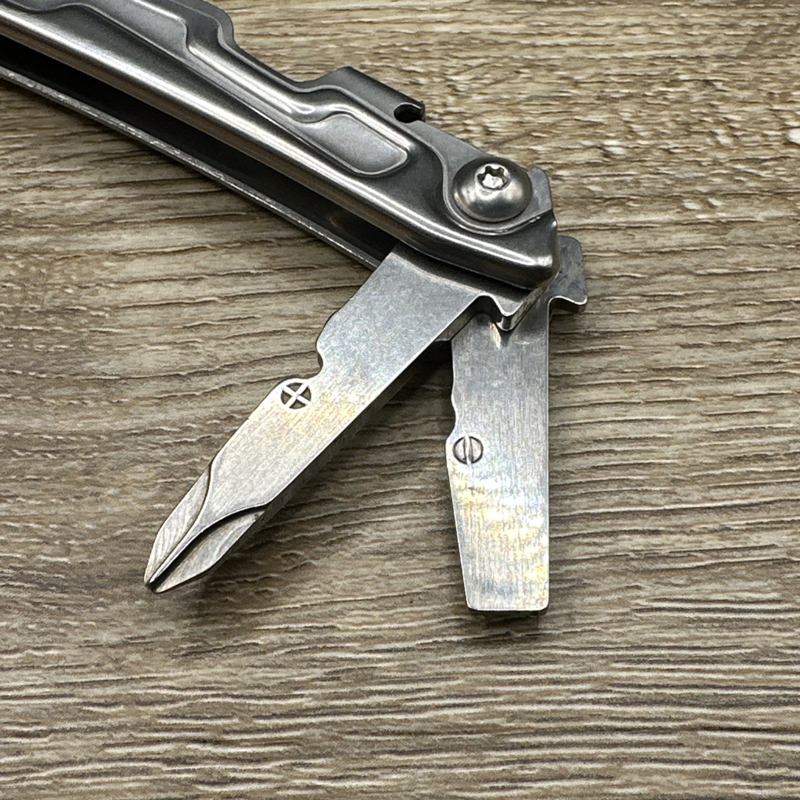 Leatherman Bolster 13 Tool Stainless Steel Folding EDC Multi-Tool VGUC Clean!