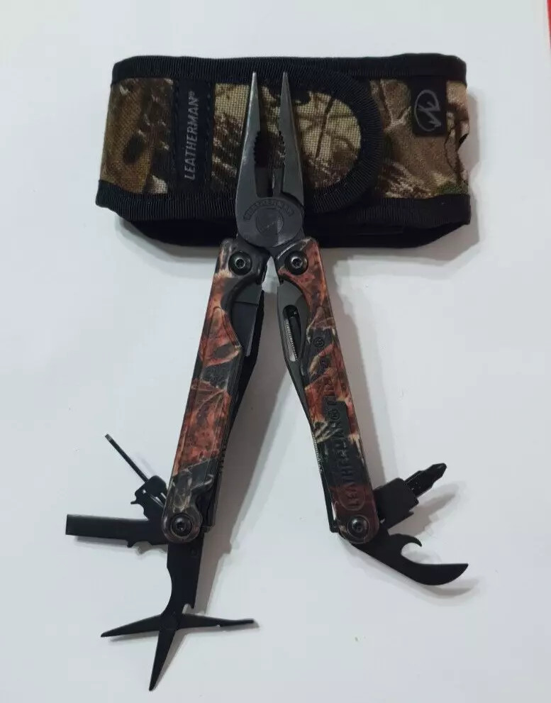 🔥🔥 Leatherman Charge Ti BO 2006 Blood Autumn Camo Titanium Not Used Very Rare