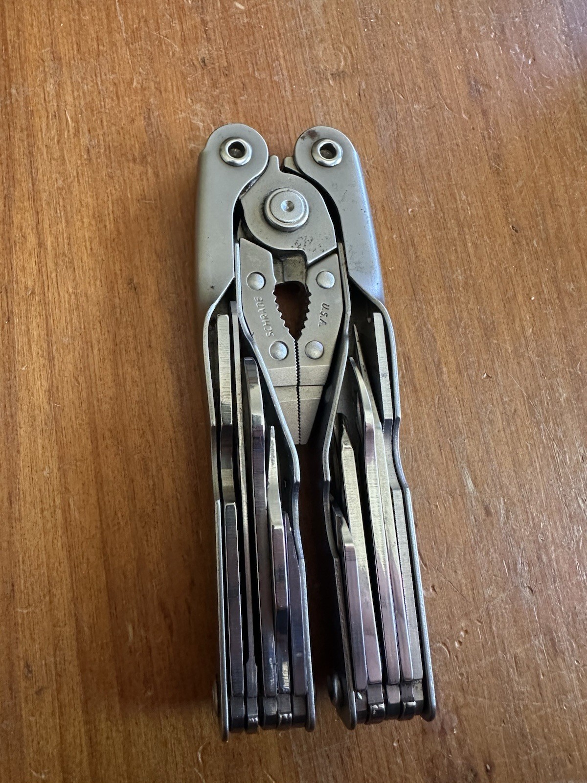 Vintage Schrade Tough-Tool Multi-Tool Pliers Knife – Made In USA