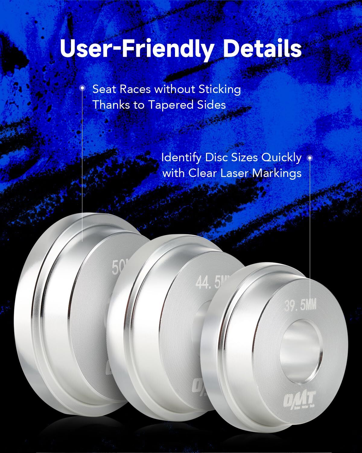 Orion Motor Tech Bearing Press Kit 10pc Bearing Race and Seal Driver Set with