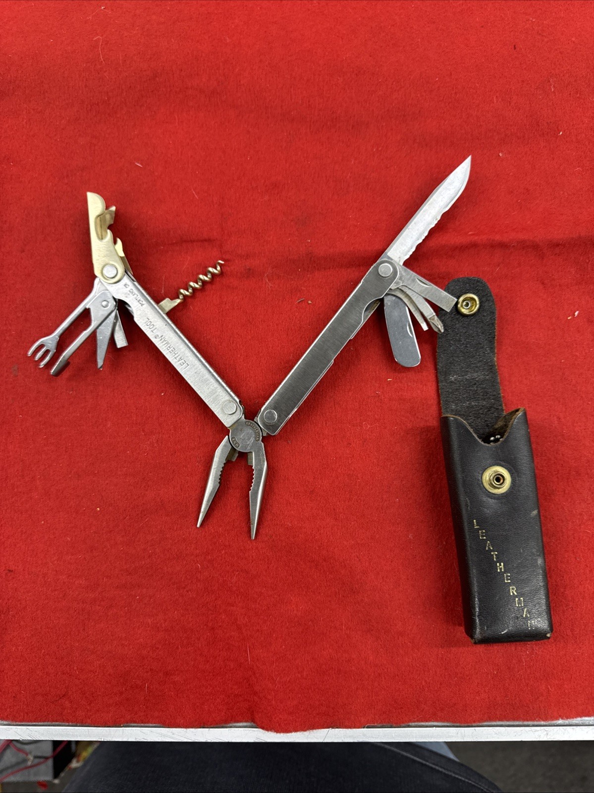 Vintage Leatherman Flair Multi-Tool – Rare Corkscrew Bartender Edition Nice