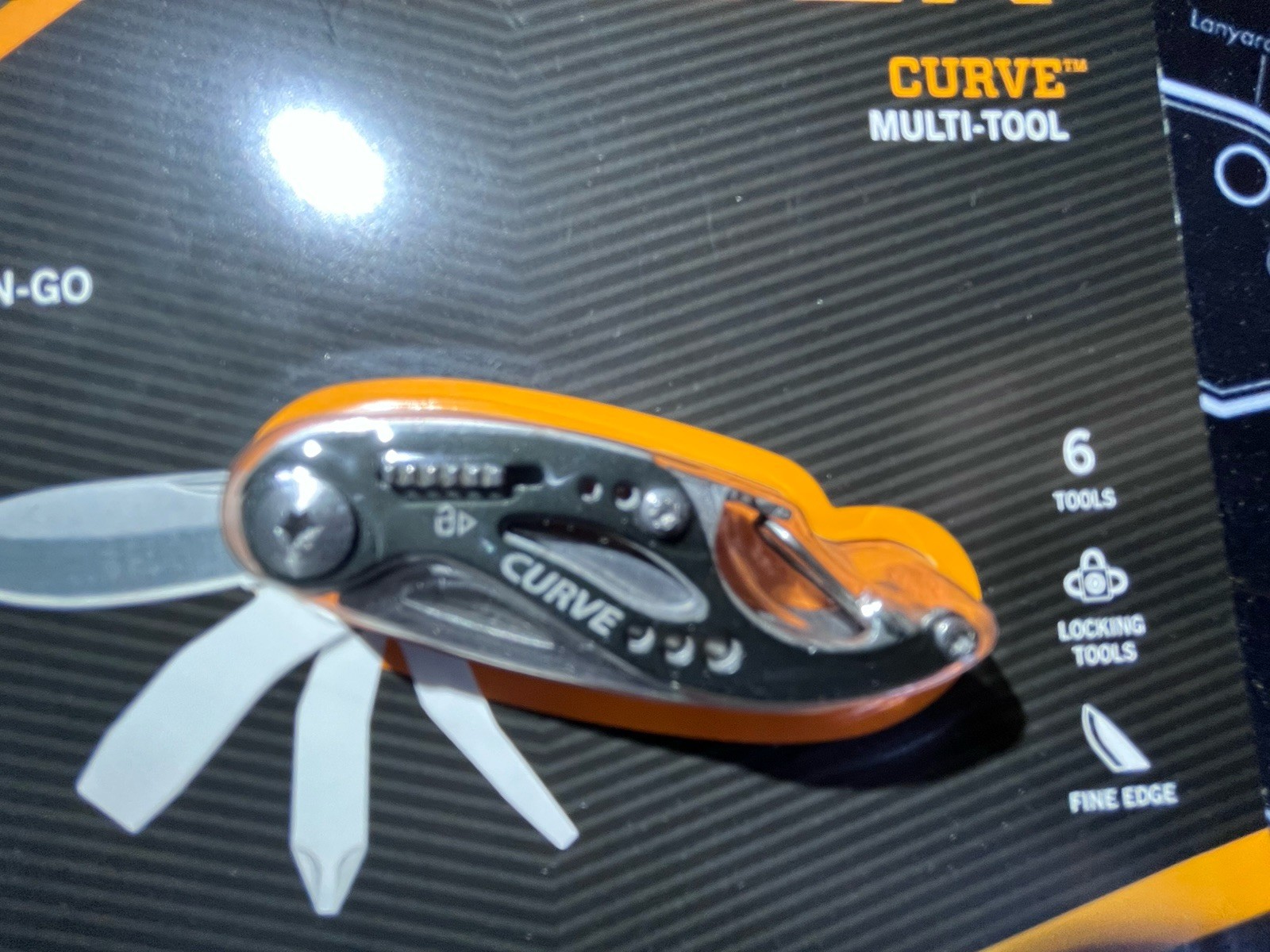 Gerber Curve, Multi-Tool and Pocket Knife Keychain, Stainless Steel, New