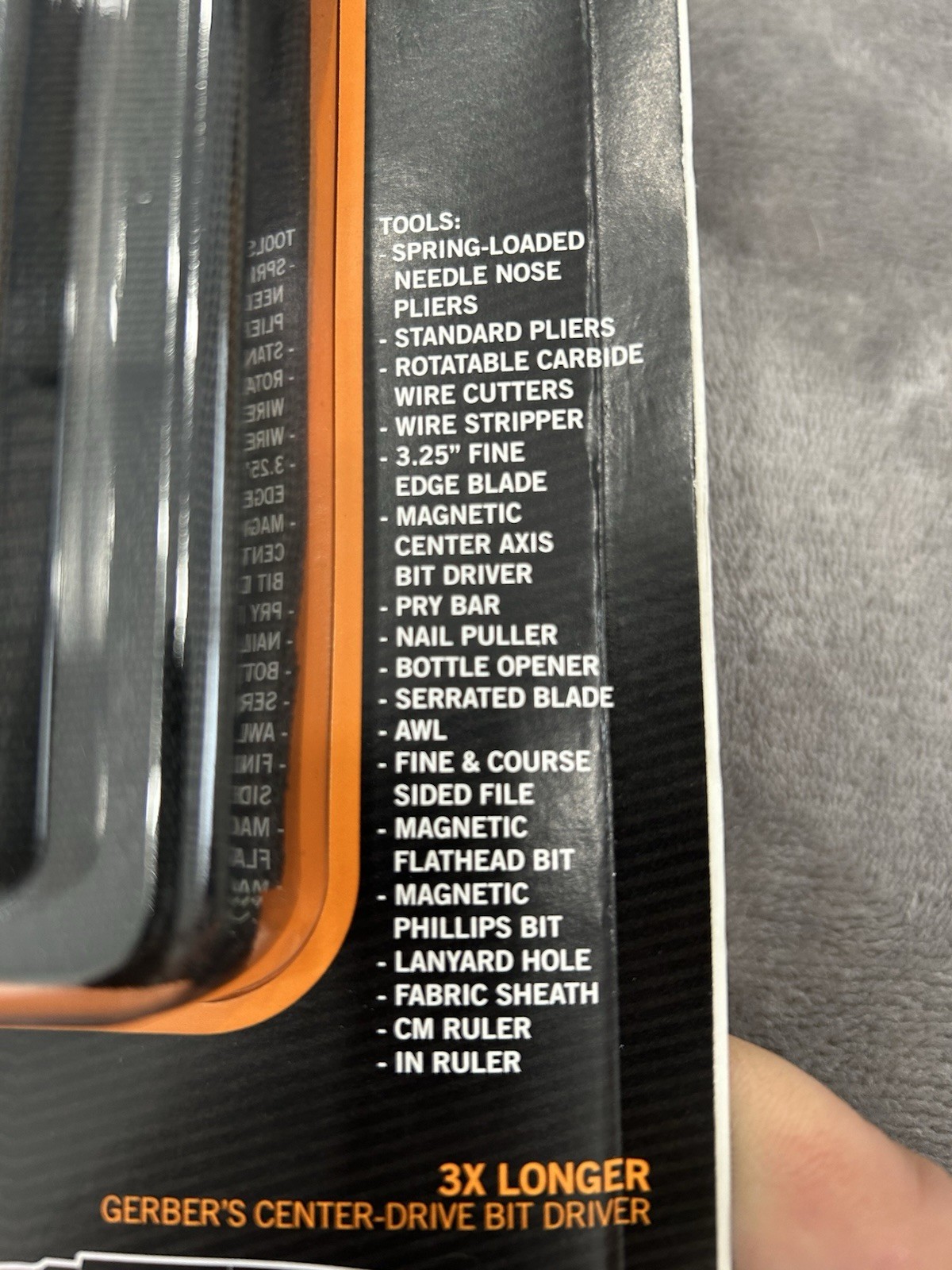 Gerber 31-003073N Center-Drive Multi-Tools New Center-Drive USA With Sheath