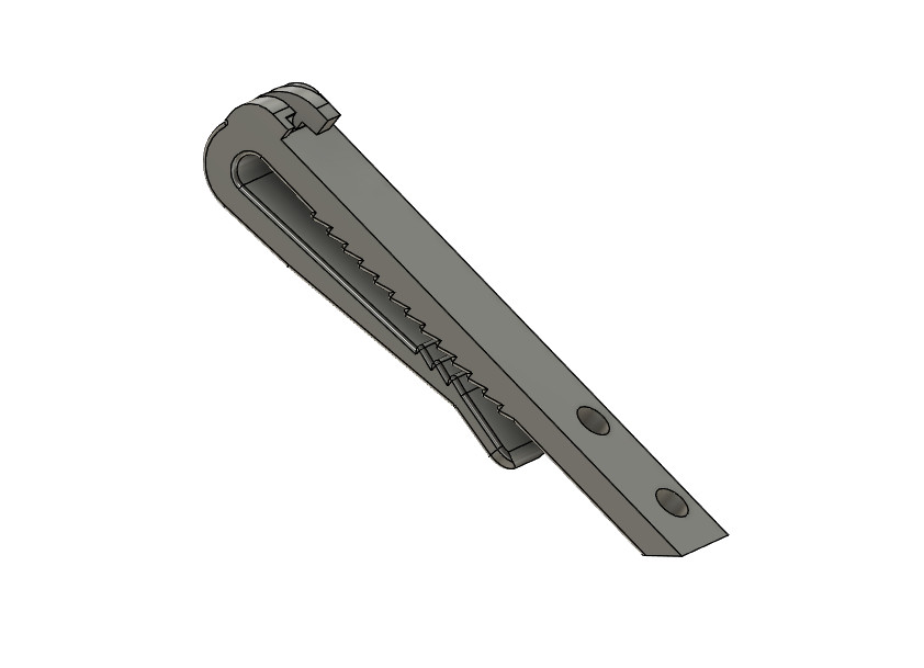 Pocket clip for Gerber Armbar EDC pocket knife – GREY (not for slim series)
