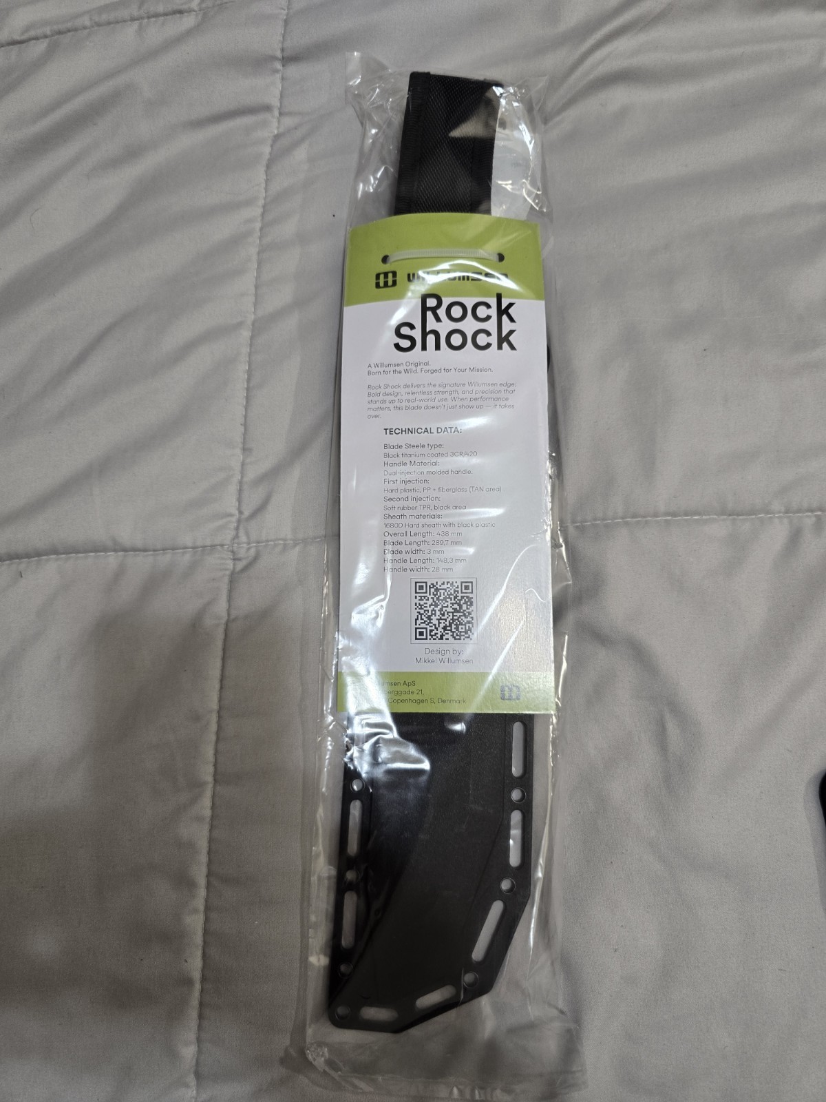 Mikkel Willumsen Rock Shock Stainless Steel Heavy-duty Primary Tool