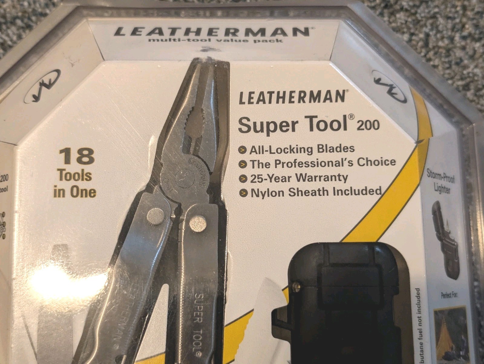 Vintage LEATHERMAN Super TOOL 200 Multi Tool Bundle! NEW! RARE!