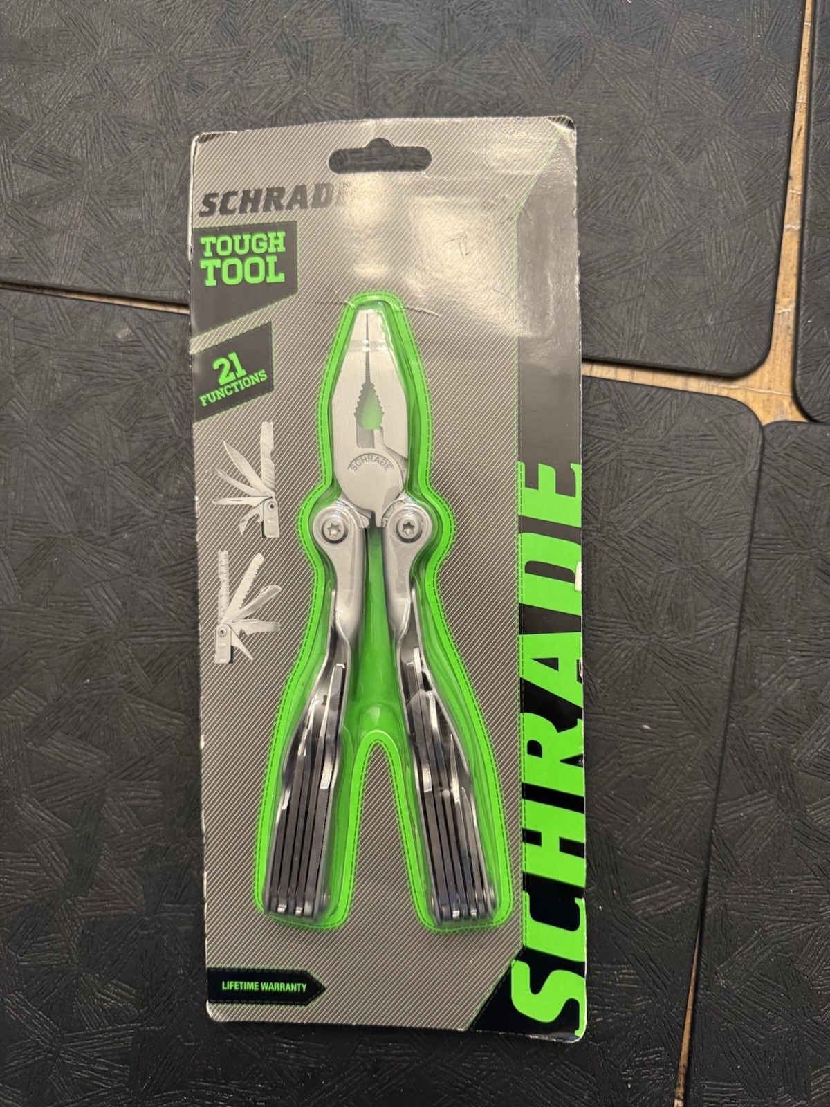 Schrade 21 in 1 Tough Multi Tool with sheath surgical stainless steel blades