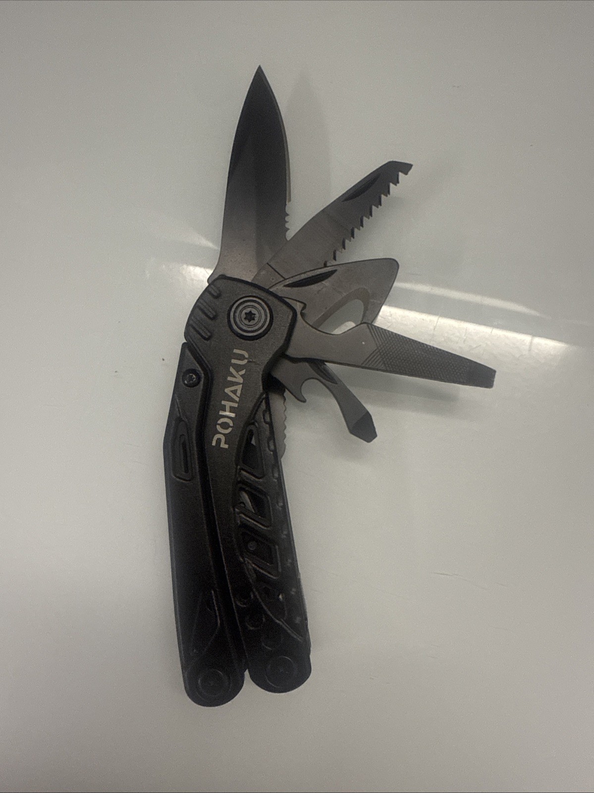 Pohaku Multi Tool Pliers Knife Saw Bottle Opener