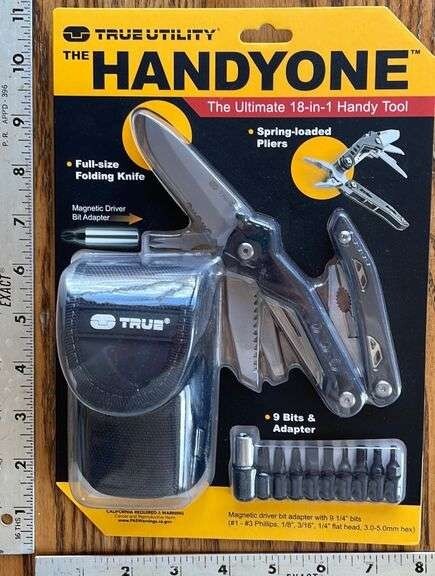 TU181A True Utility Handyone 18-in-1 Handy Tool