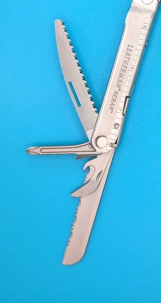 Leatherman Rebar Multi-Tool! Stainless! With Sheath! *ROGERS GROUP*