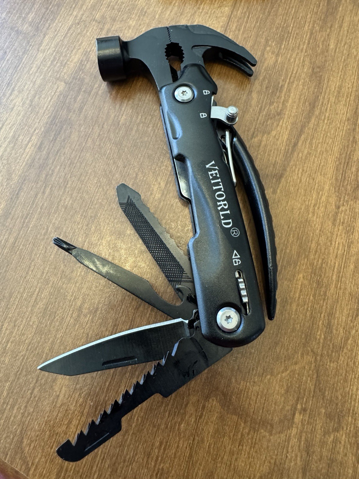 Veitorld Multitool With Hammer And Sheath Gifts For Him