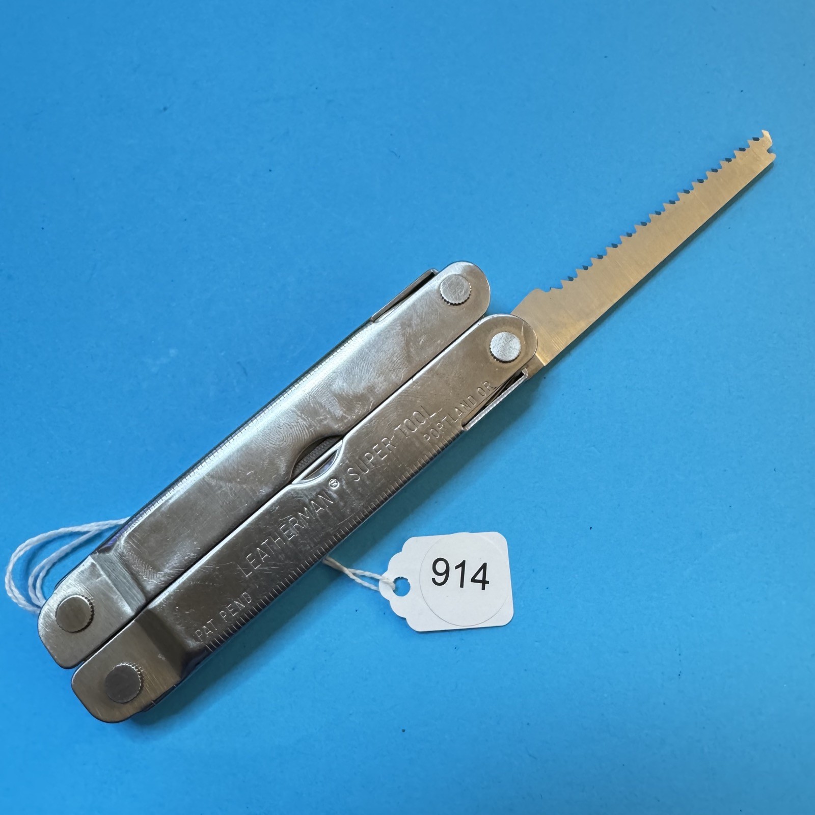 Leatherman Super Tool Plier Multi Tool Pocket Knife Excellent Condition EDC #914