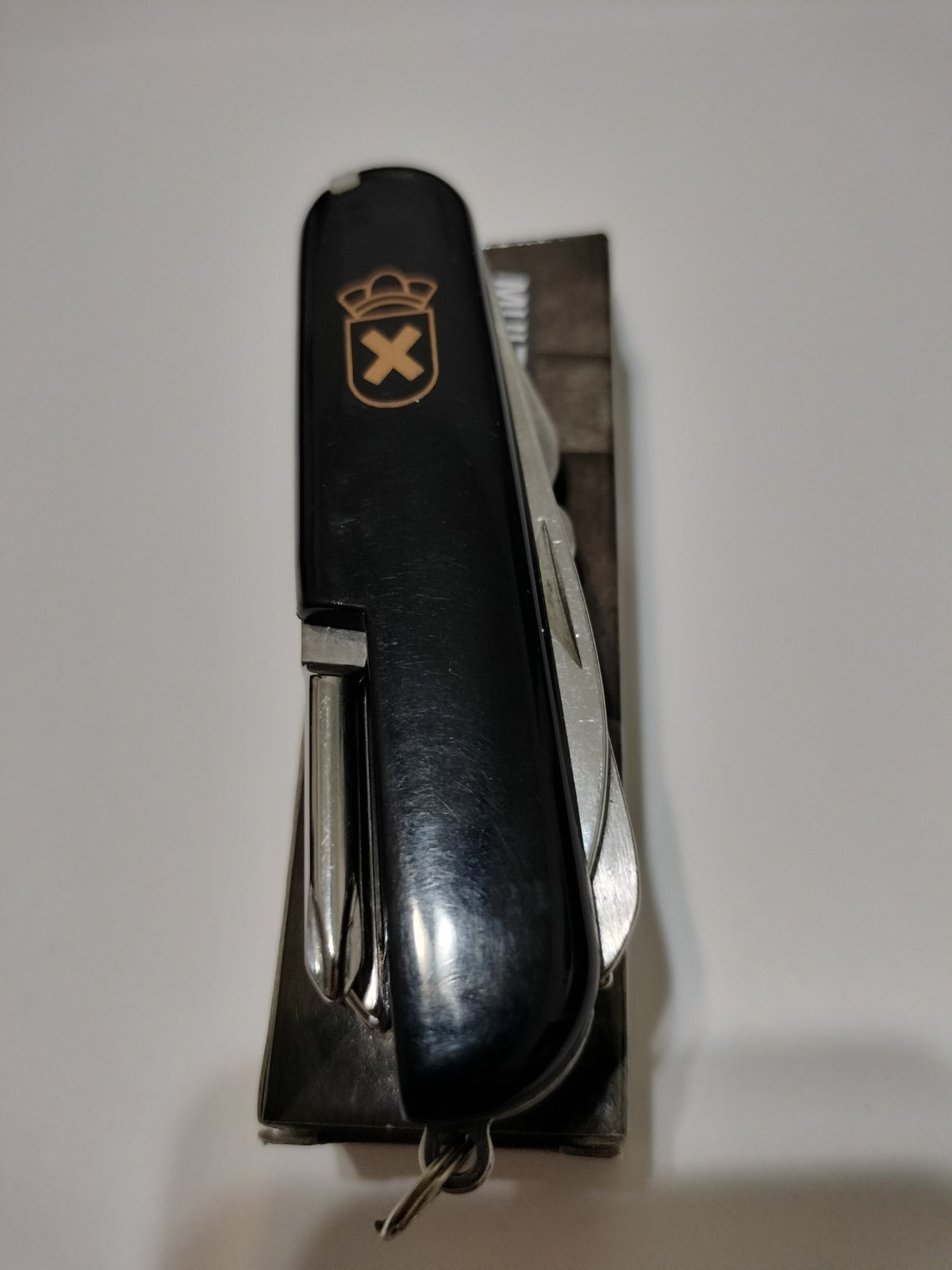 MULTIFUNCTION POCKET KNIFE STAINLESS STEEL UP TO 10 TOOLS NEW IN BOX .