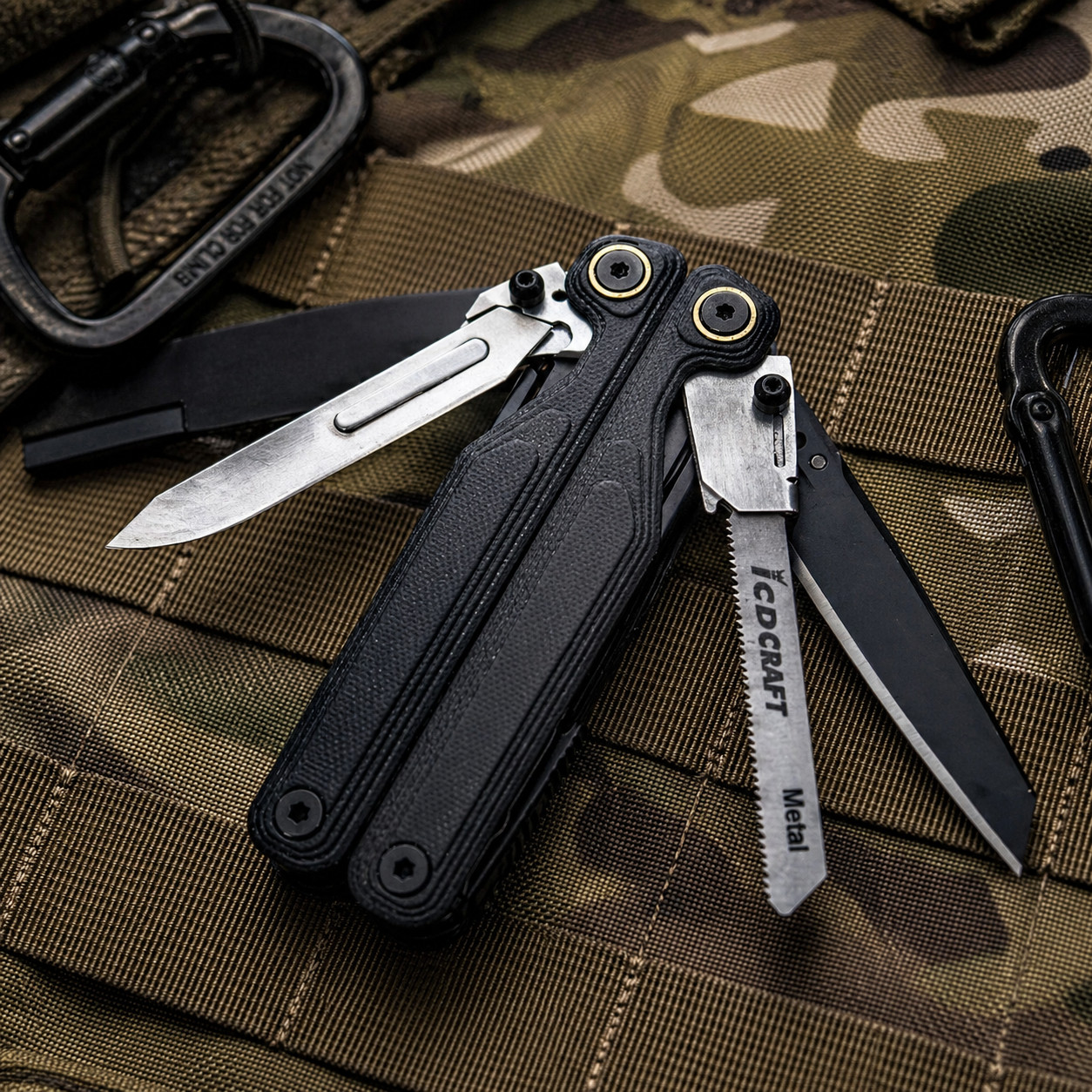 85mm Scalpel Holder w/ Blade for Leatherman Wave Left/Right Stainless