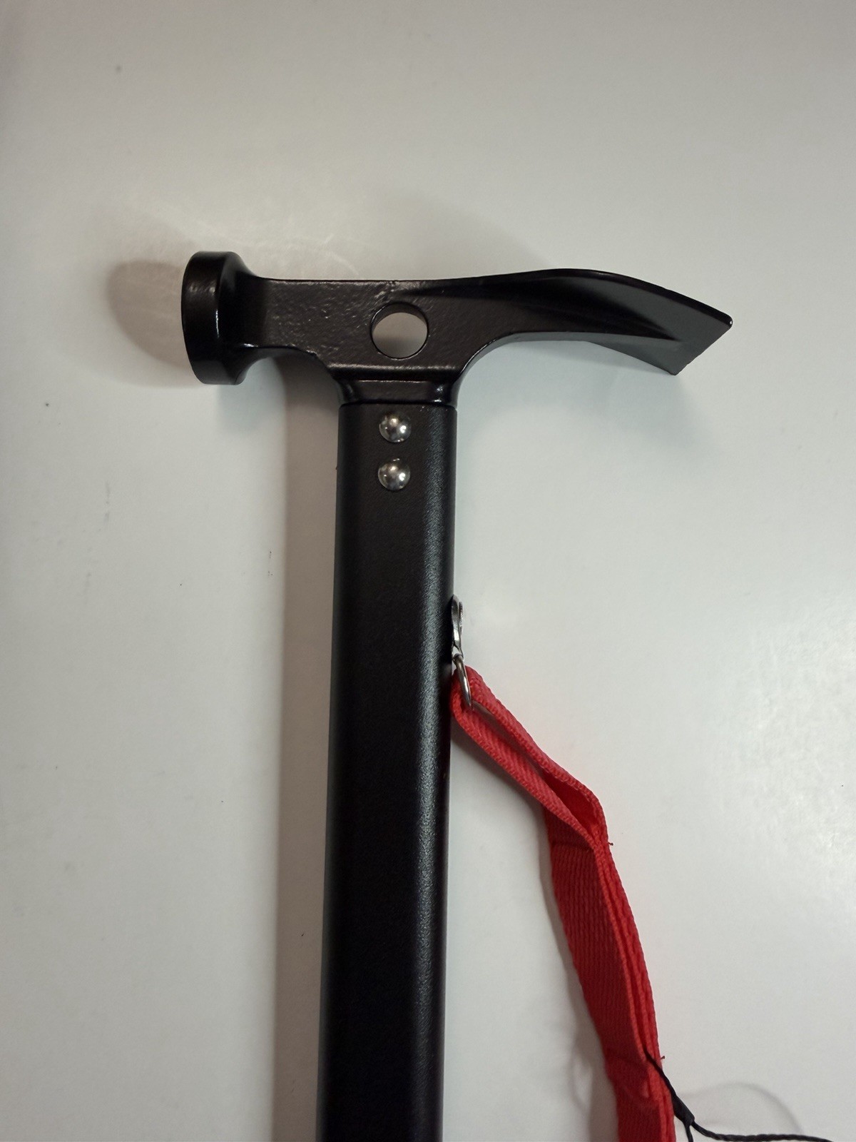 ASR Outdoor Carbon Steel Camping Hammer with Tent Stake Puller Hand Tool 12in.