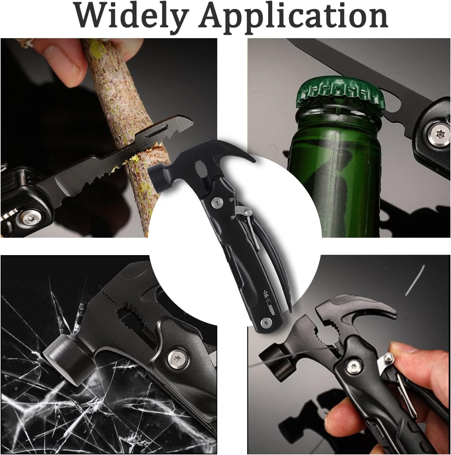 Multi‑functional Mini Claw Hammer Outdoor Camping Multi‑tool Pliers Gift