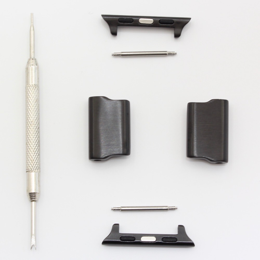 Link- watch adapter compatible with ***LEATHERMAN TREAD / TREAD LT***- Black DLC