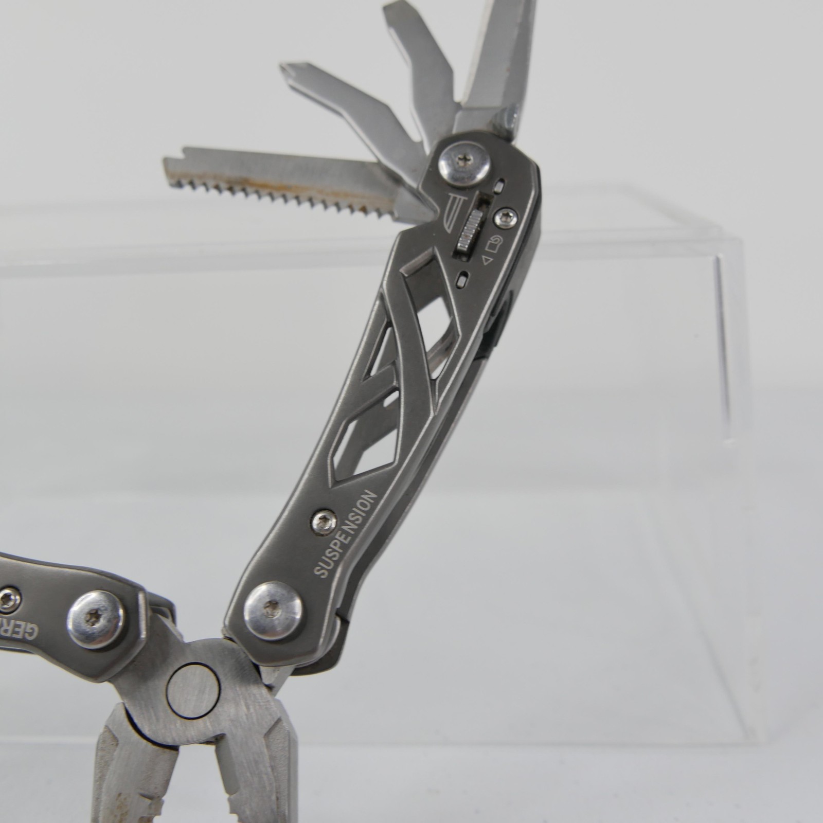 Gerber Suspension Multi-Tool Stainless Steel Pliers Knife Saw Scissors EDC