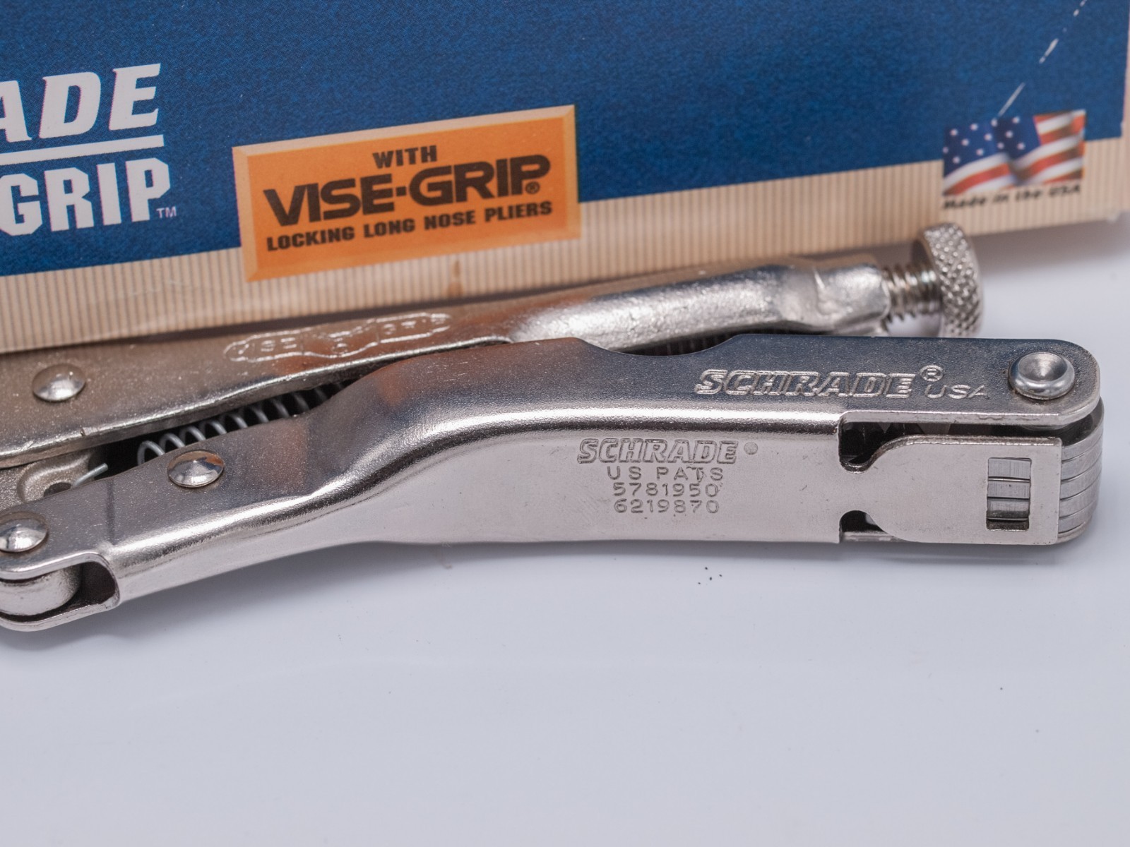 NOS – Schrade Tough Vise Grip Multi Tool Pliers ST6 – USA Made