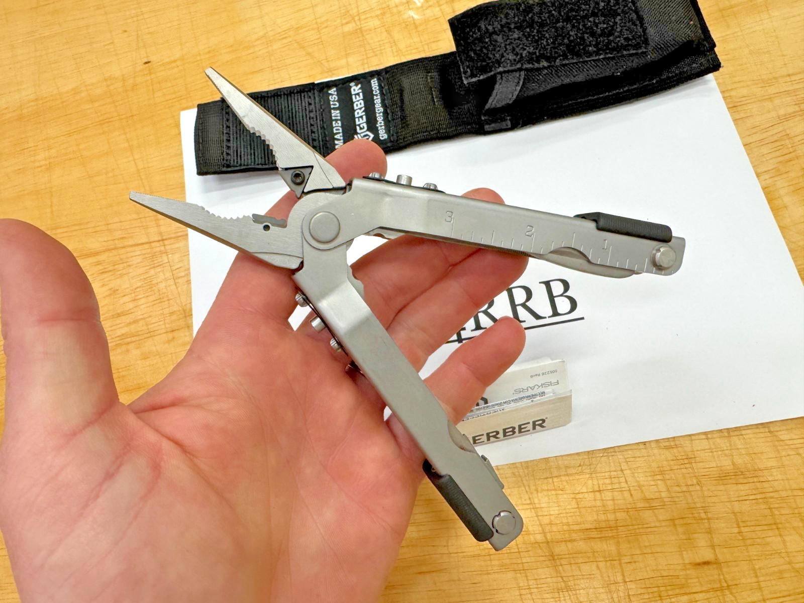 Gerber Tools USA Stainless Steel Needle Nose Multiplier Multi-Tool MP600 NEW
