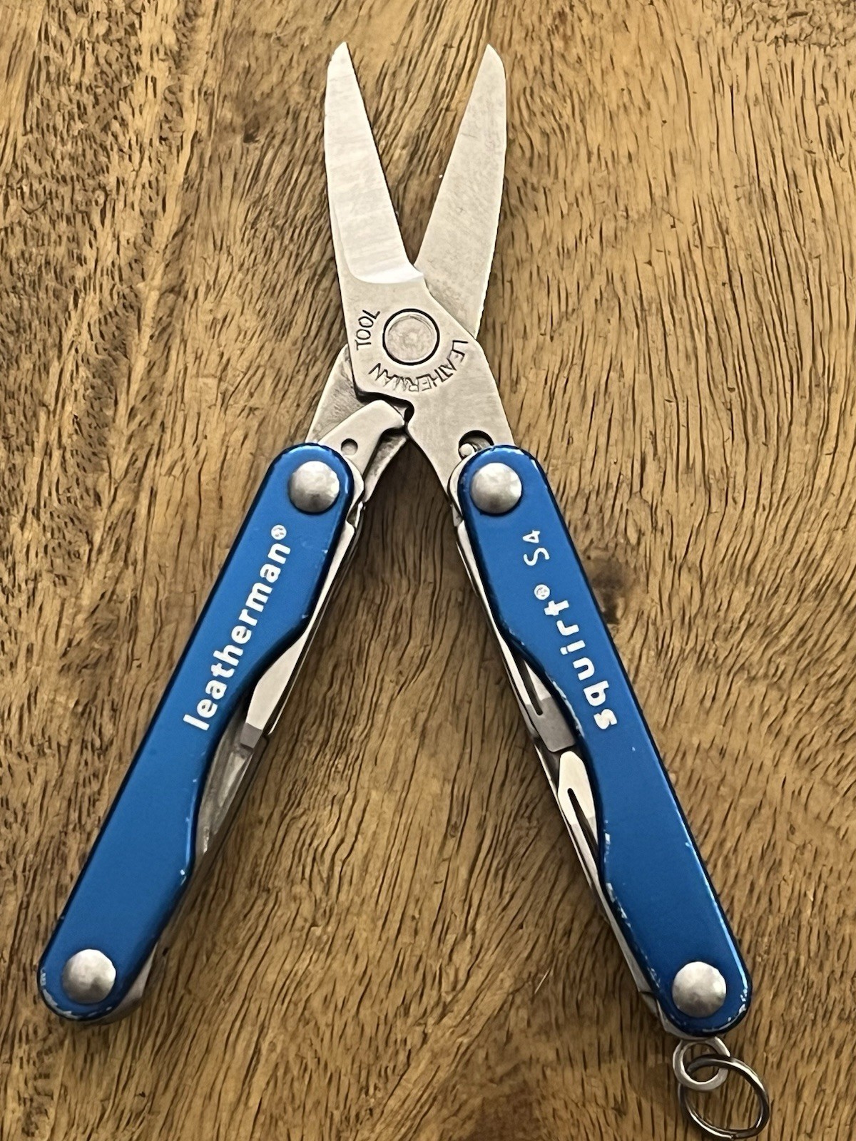 Retired Leatherman Squirt S4 Scissors Knife Solid! NICE! DISCONTINUED