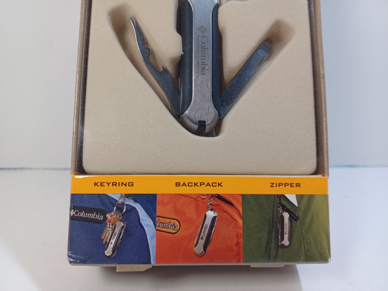 Black 10-Function Pocket Tool w/ LED Light Columbia Sportswear Company 41CO63C4