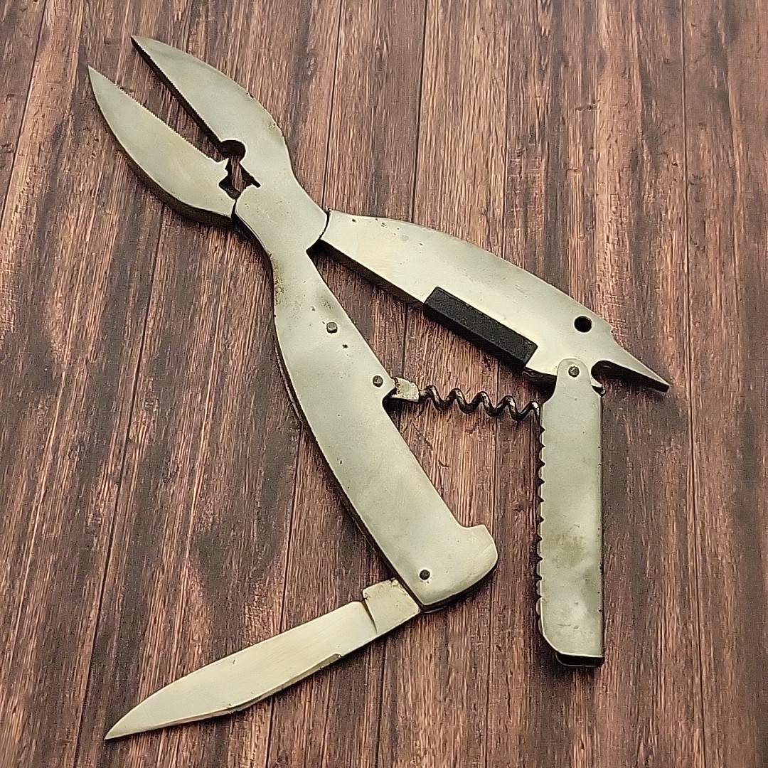 Vintage Benjamin Sportsman Pal Multi Tool Knife Made In Germany