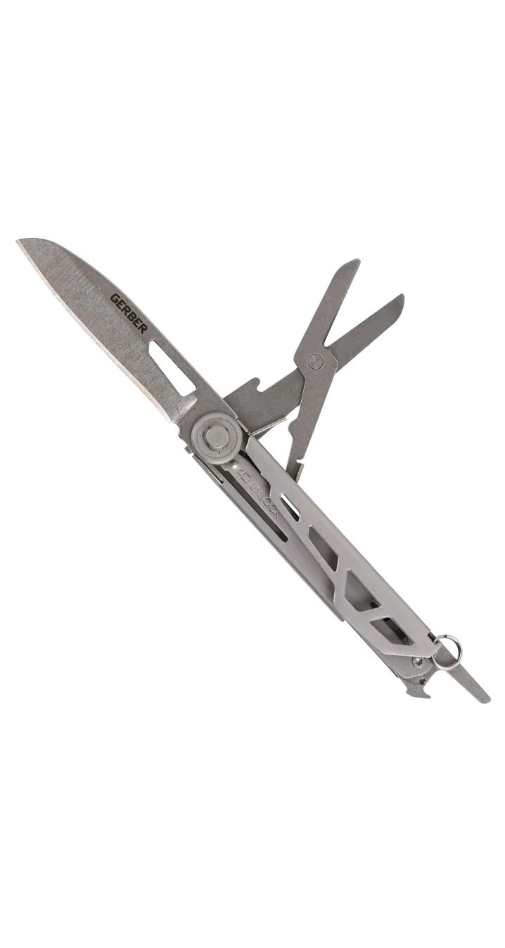 Gerber Armbar Slim Cut Multi Tool 2.5″ S.S. Blade Scissor Bottle Opener 2.1 O.Z