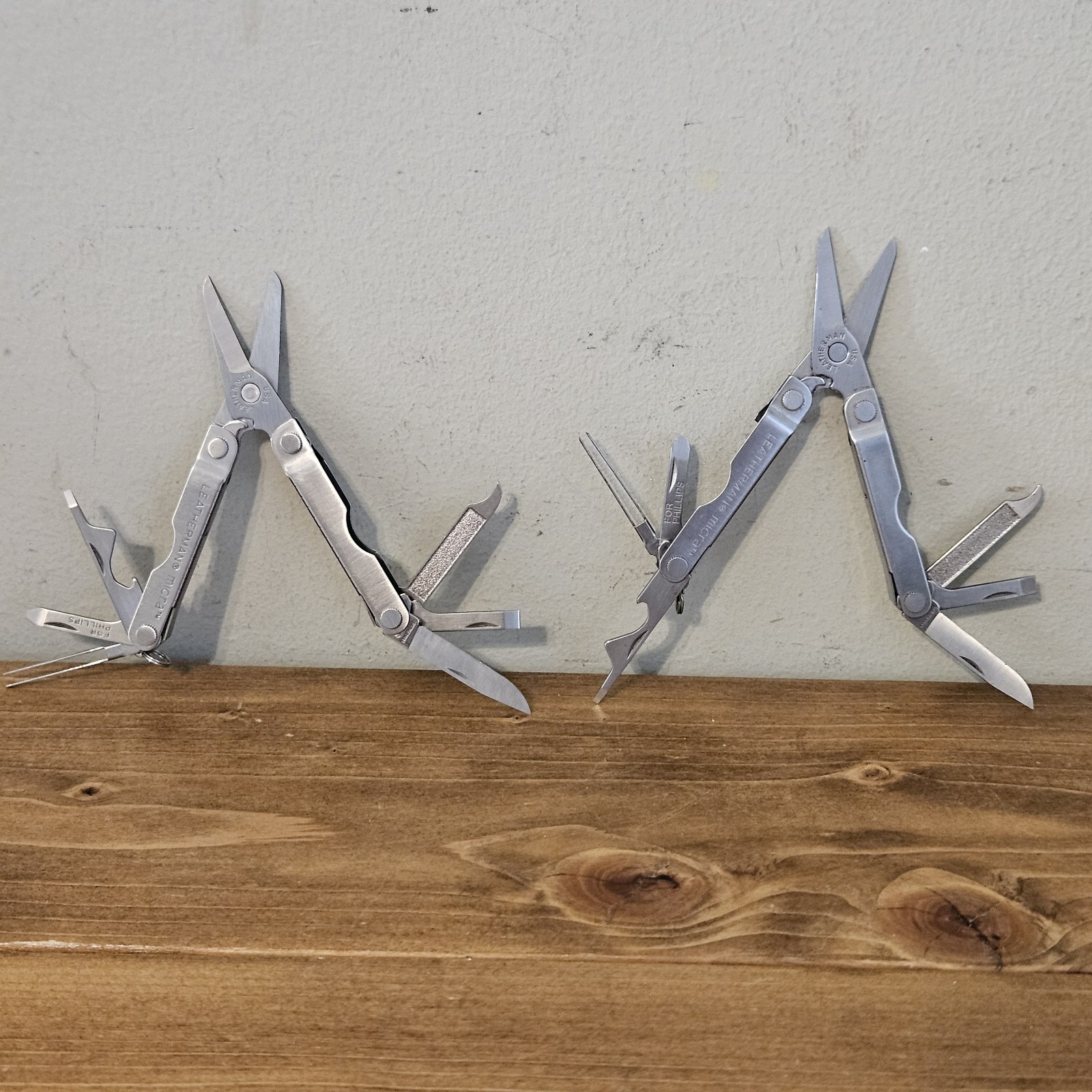 Leatherman Micra Multi-Tool – Stainless Steel (lot Of 2)