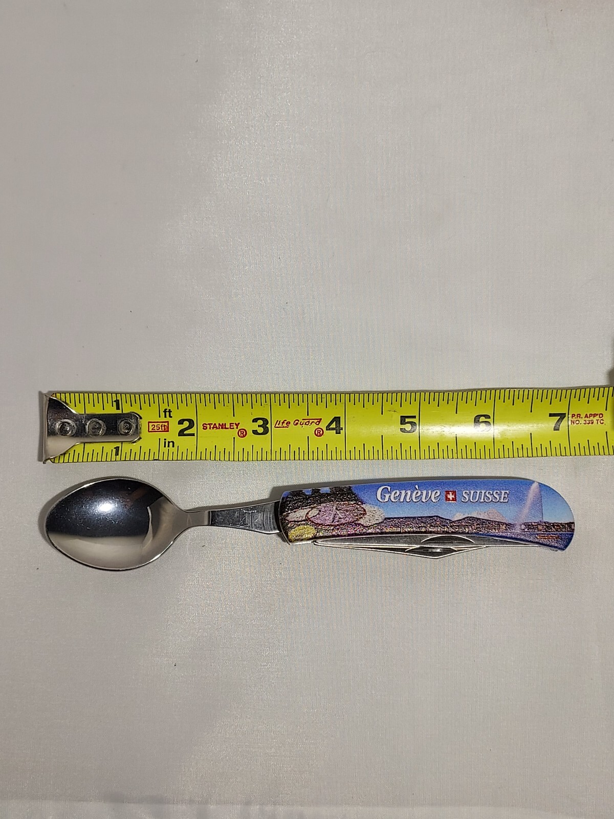 Cotfer Geneve Suisse Switzerland Picnic Tool-spoon, fork, knife, bottle opener