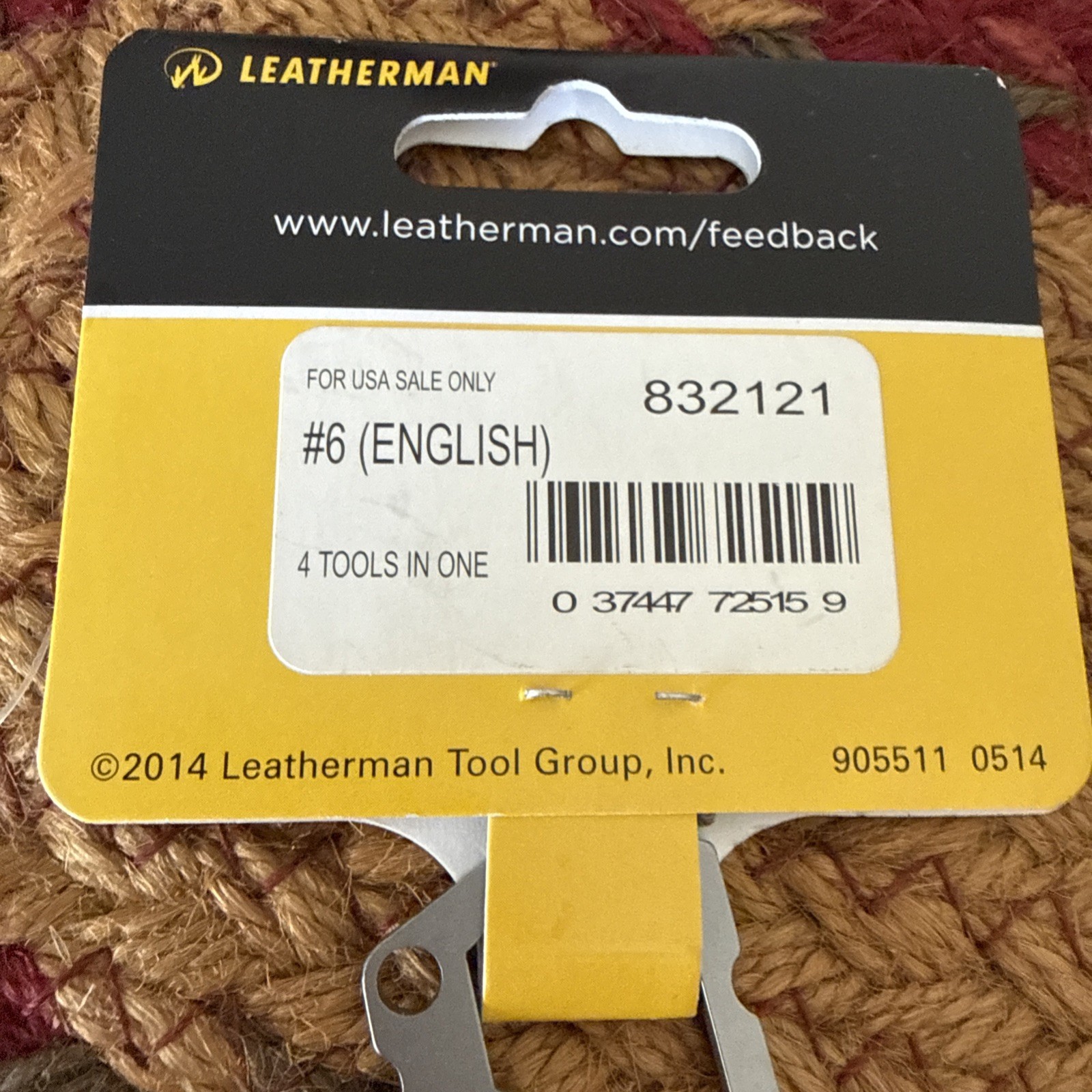 Leatherman Keychain Multi-Tool 832121, By The Numbers # 6