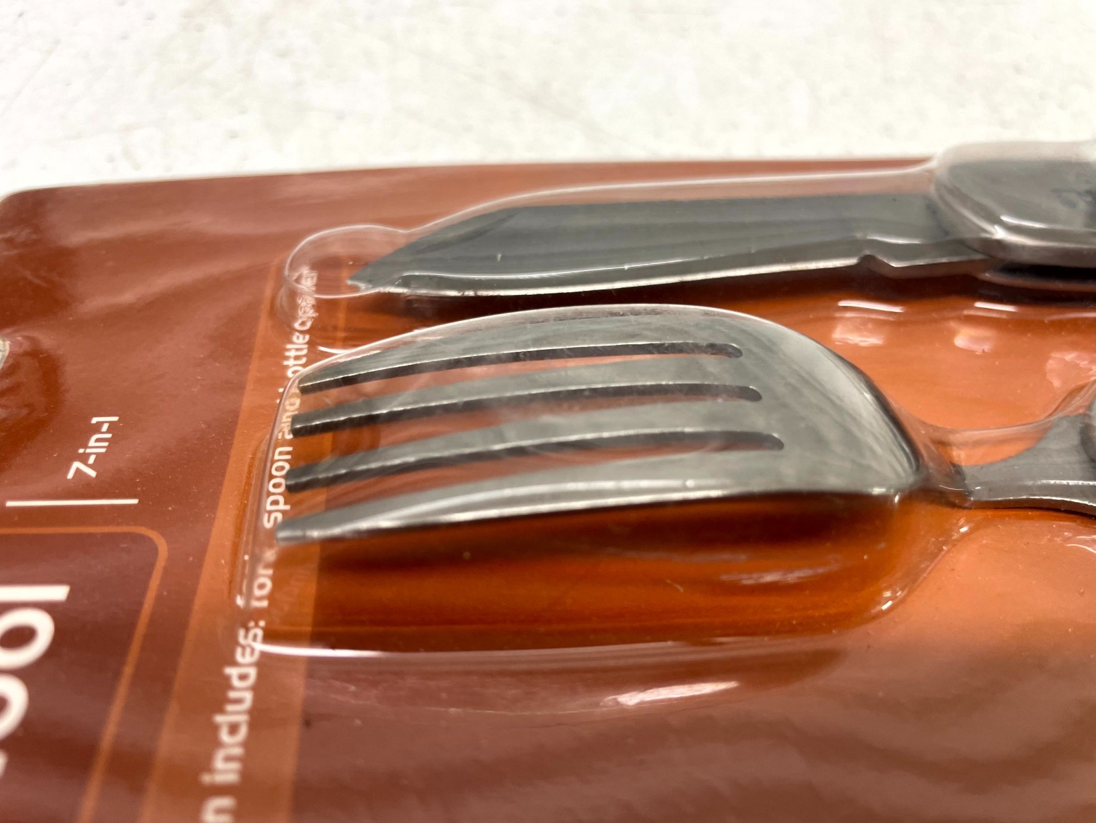 Ozark Trail Hobo Tool 7-in-1 Multi-Function Stainless Steel Utility Utensil Set