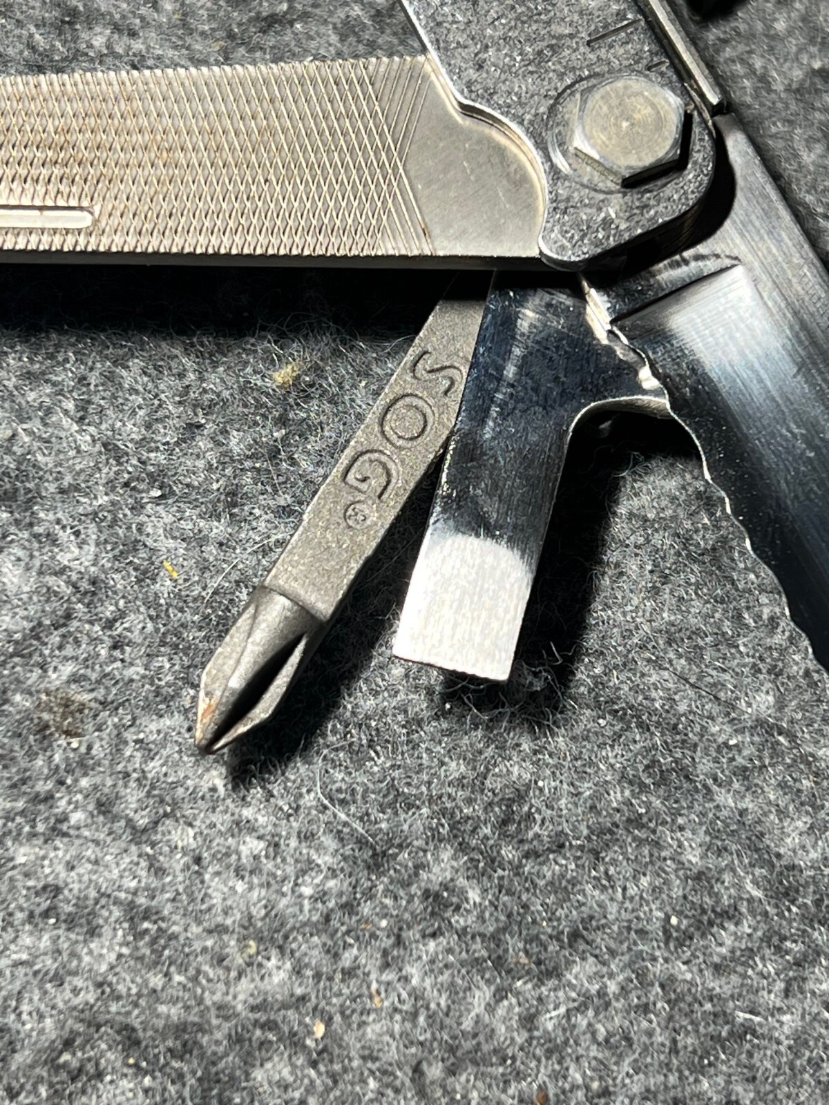 SOG Para Multi-Tool with Nylon Sheath and Lanyard