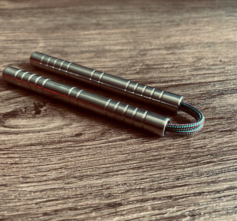 Titanium Thumb Sticks Finger Training EDC Tool Extreme Sports Art Hand Fidget