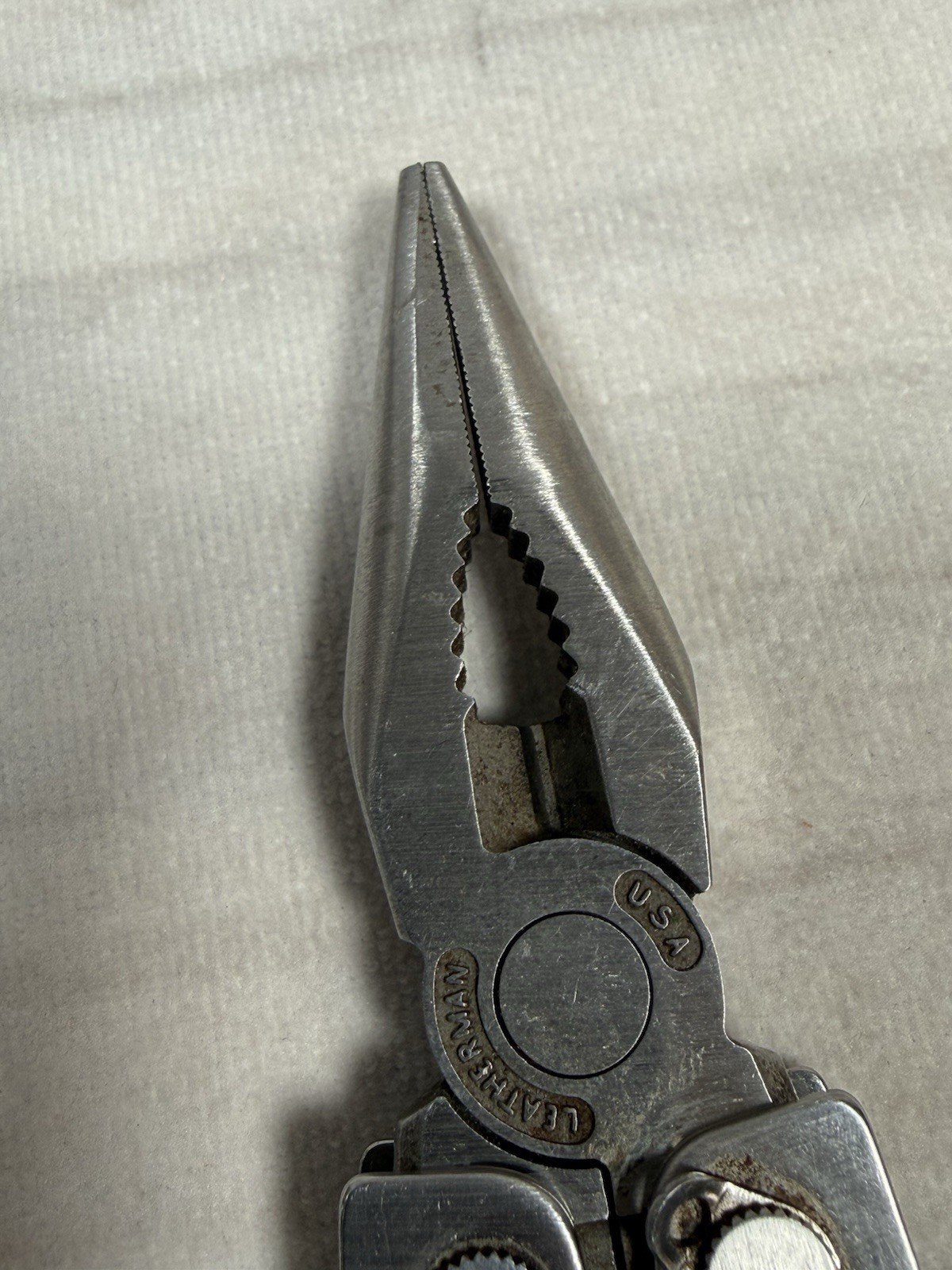 Vintage Original Leatherman Multi-Tool Portland OR “0895” w/ Leather Sheath