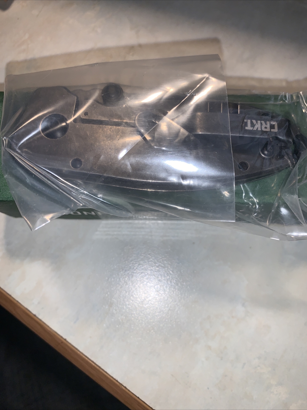 CRKT Squid Folding Knife, Stonewashed