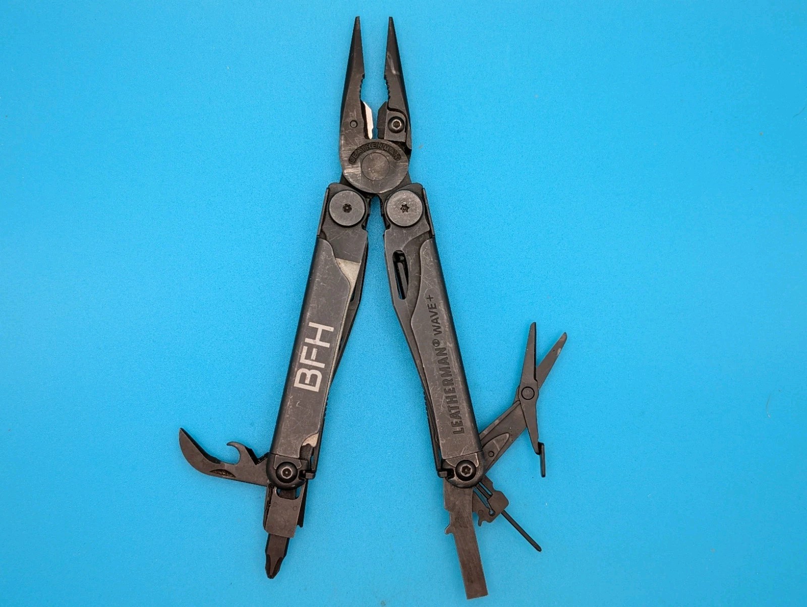 Leatherman Wave Plus + Multi-Tool! FAST SHIPPING! BLACK OXIDE!