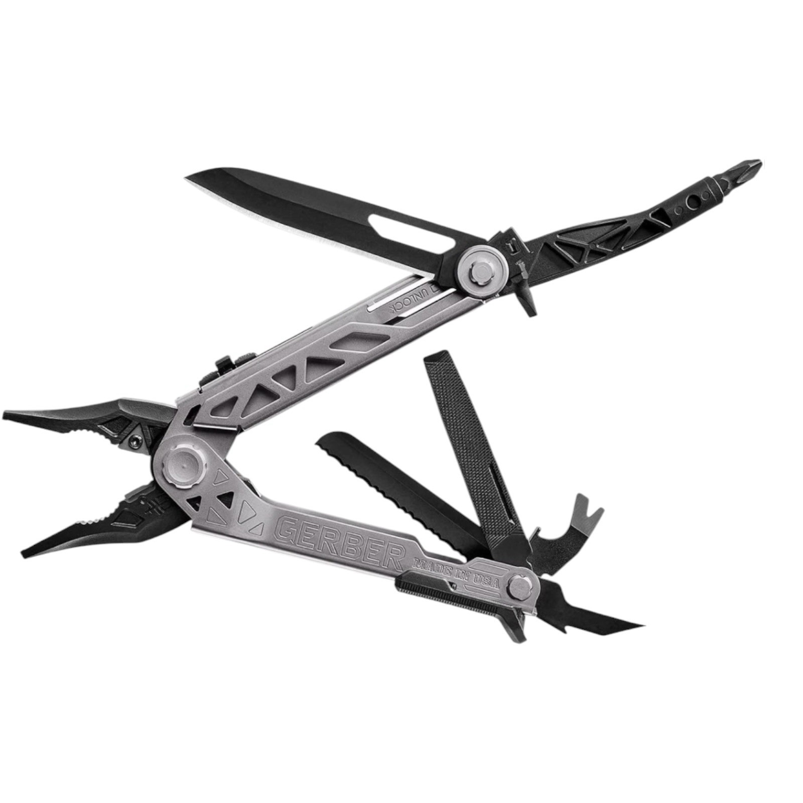 Gerber Center-Drive Multi-Tool Bit Set Coyote Sheath USA NEW