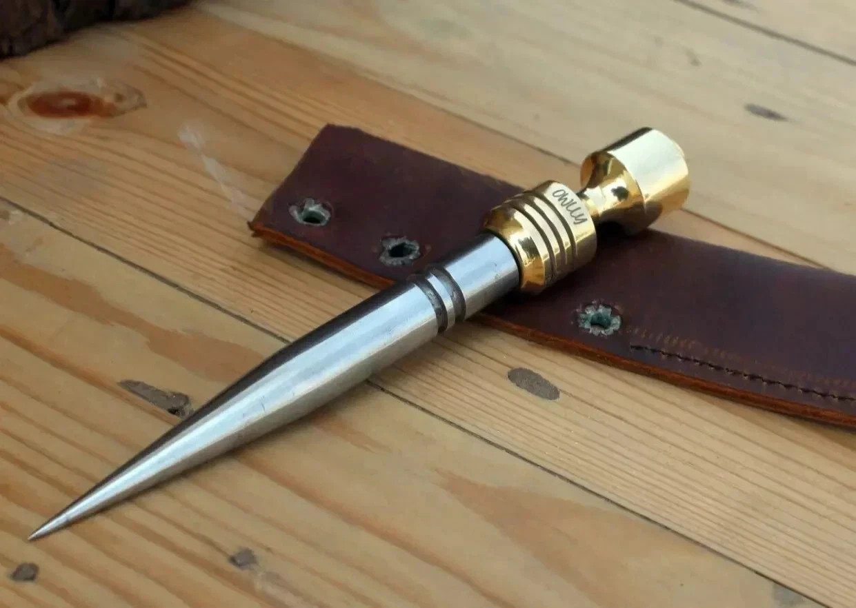 Marlin Spike Multifunctional EDC Brass Paracord Tool, Essential Tool