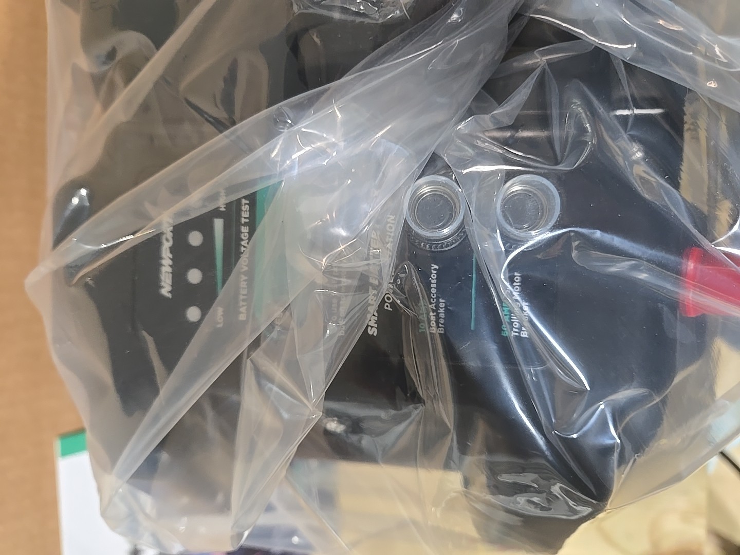 Newport Trolling Motor Smart Battery Box Power Center with USB and DC Ports.