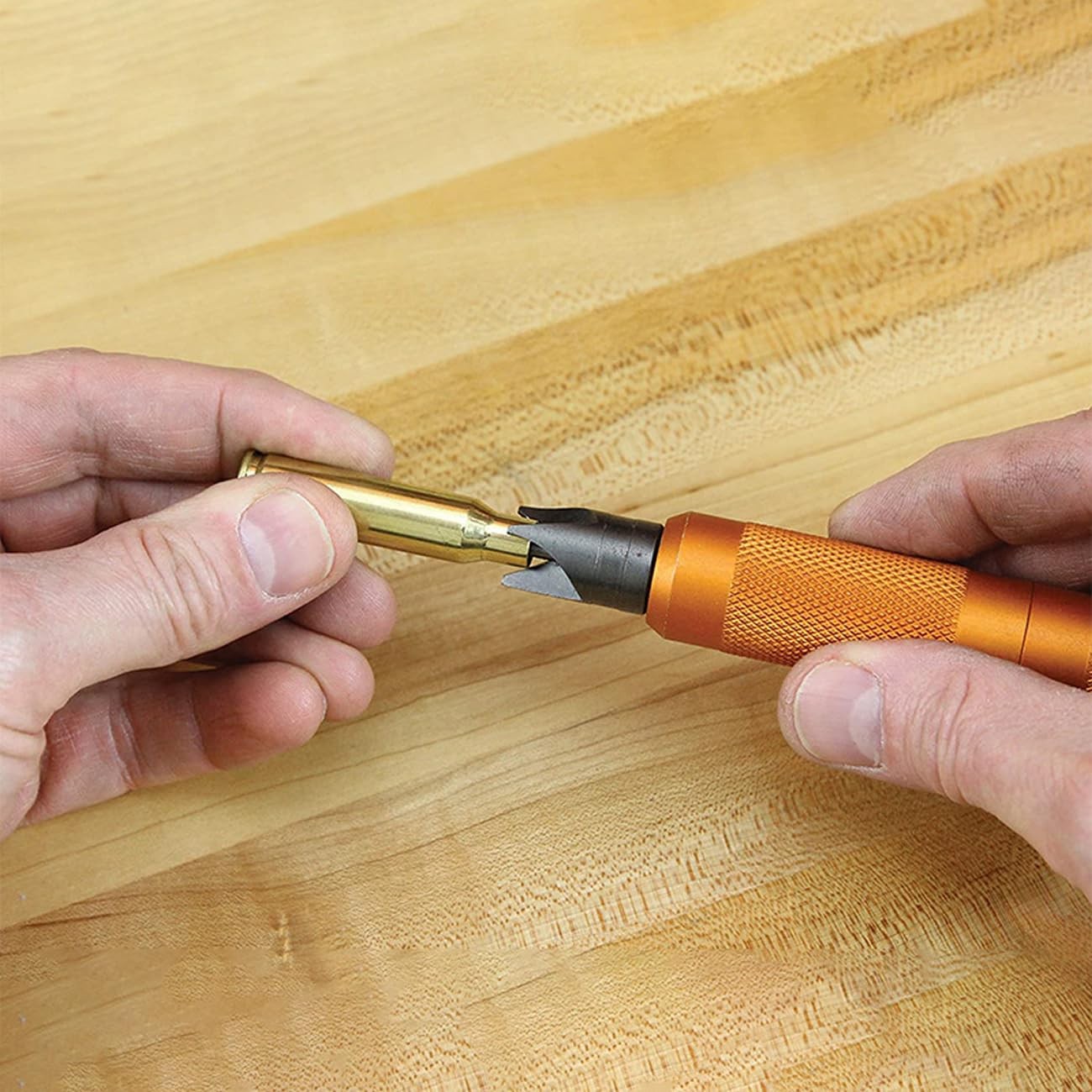 Case Prep Multi-Tool Fits .17-.45 Caliber Chamfer Deburring Reloading Reamer