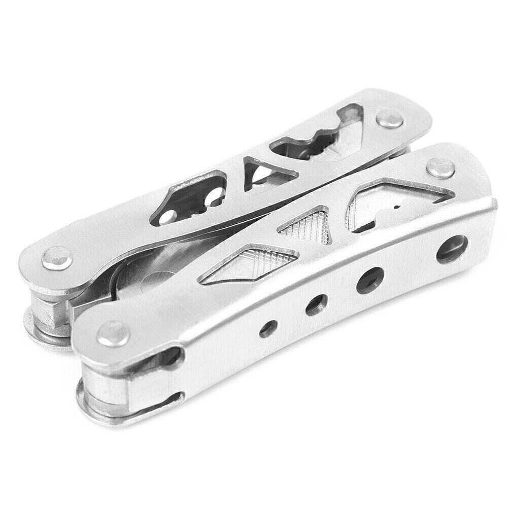 Outdoor Steel Multifunctional Pliers Tools Pocket Folding Screwdriver Knife EDC