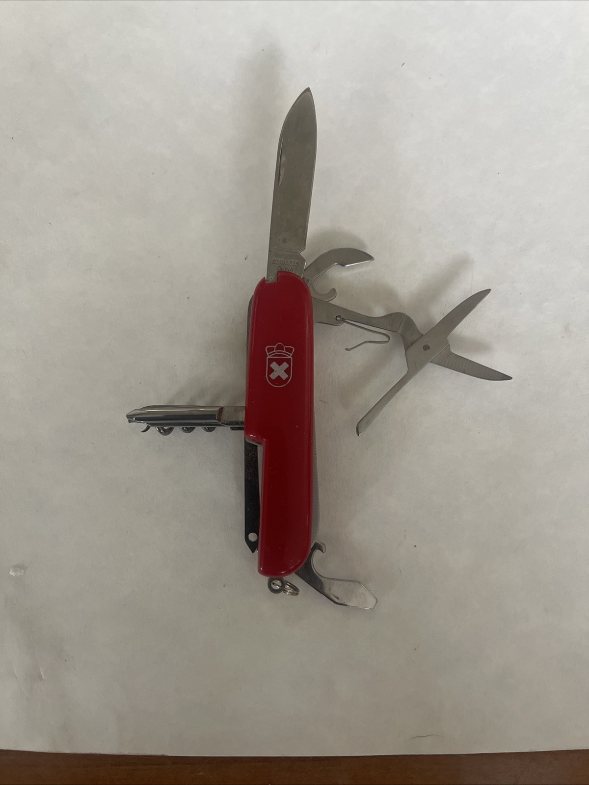 Royal Crest Pocket Knife SKA13 Multi Tool 16 Function Stainless Steel