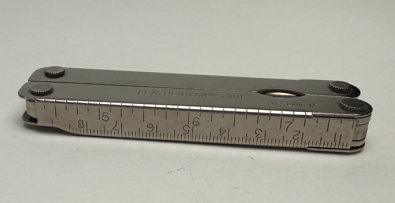 Leatherman Multi Tool Vintage 1997 Stainless Steel USA Made Pocket Survival EDC