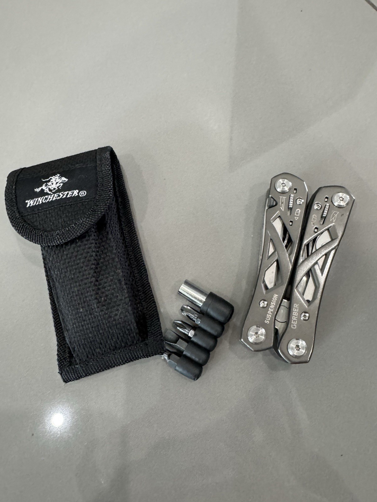 Gerber Suspension Multi-Tool Pliers Knife Silver