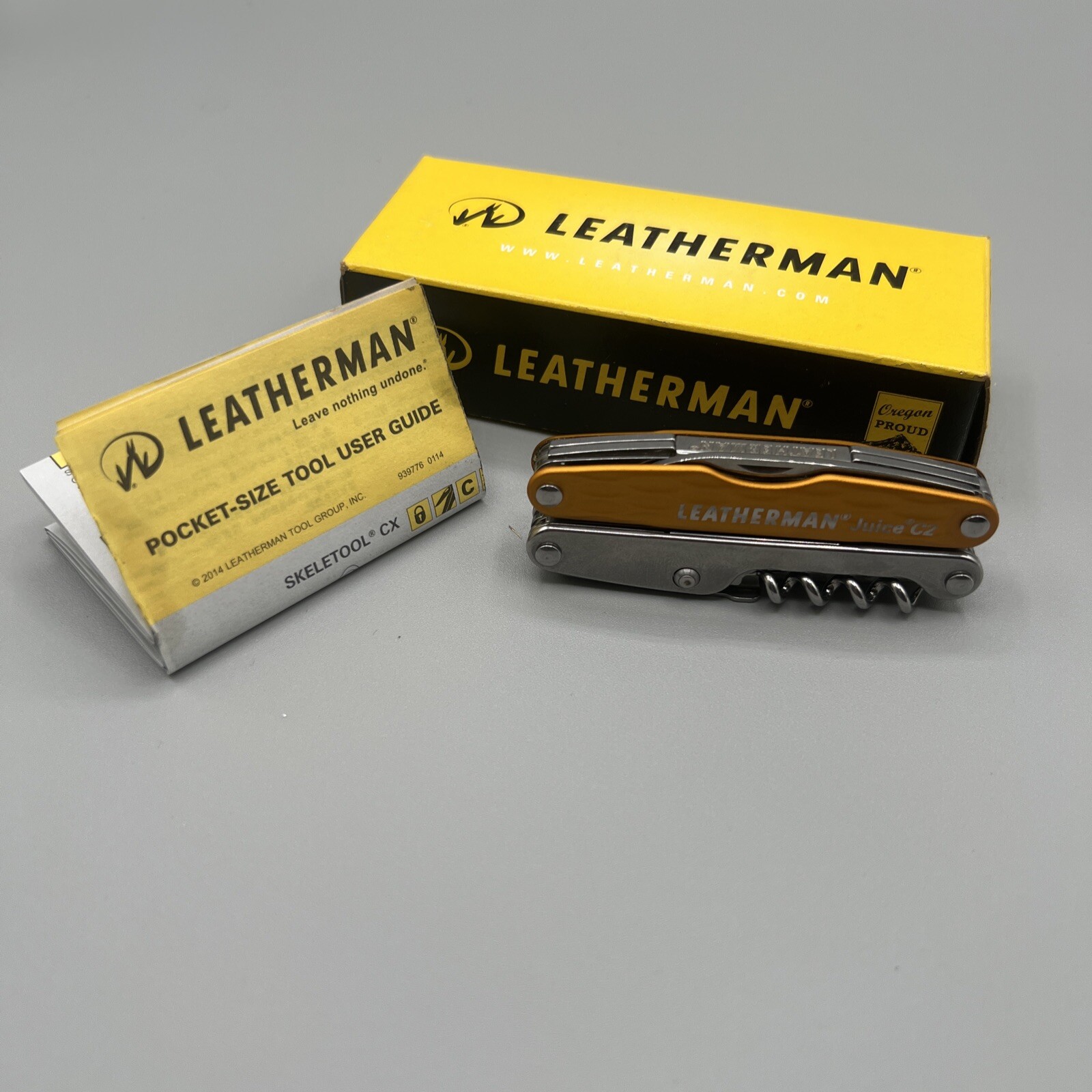 Leatherman Juice C2 831918 Sunrise Yellow Rare Discontinued NIB USA