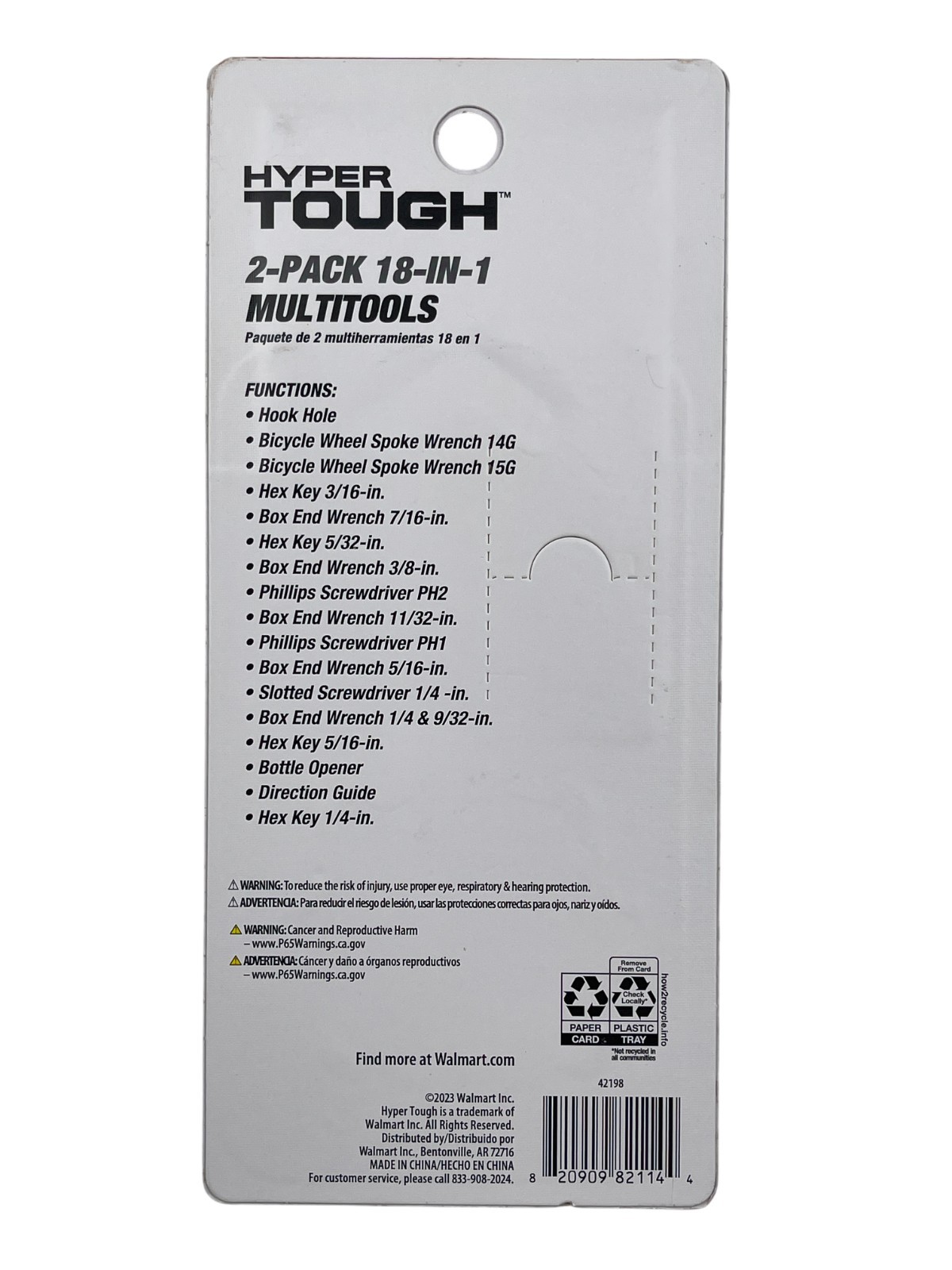 Hyper Tough 2-Pack 18-In-1 Multi Tools New